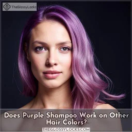 Does Purple Shampoo Work on Other Hair Colors