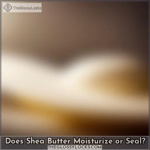 Does Shea Butter Moisturize or Seal