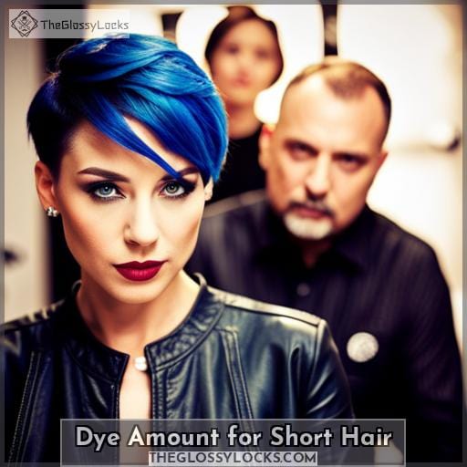 Dye Amount for Short Hair Dye Amount for Short Hair
