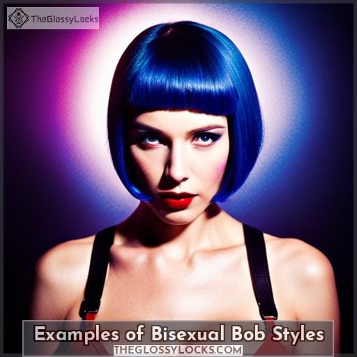 Examples of Bisexual Bob Styles