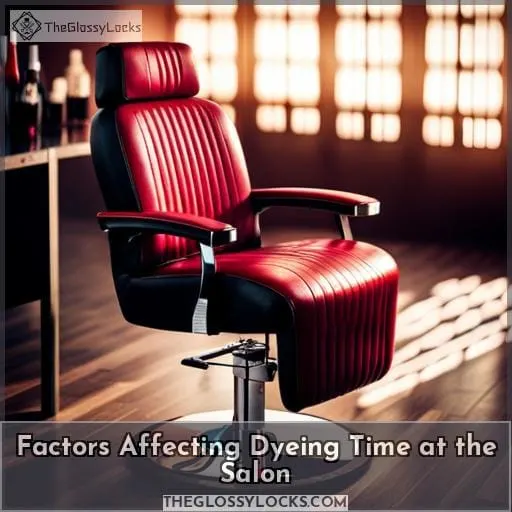 Factors Affecting Dyeing Time at the Salon