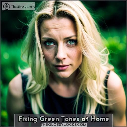 Fixing Green Tones at Home