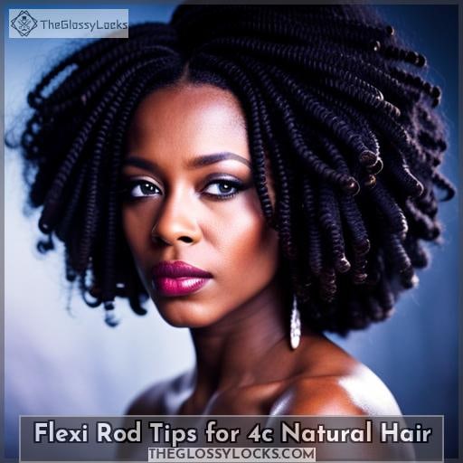 Flexi Rod Tips for 4c Natural Hair