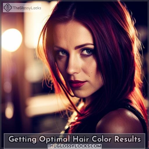 Getting Optimal Hair Color Results
