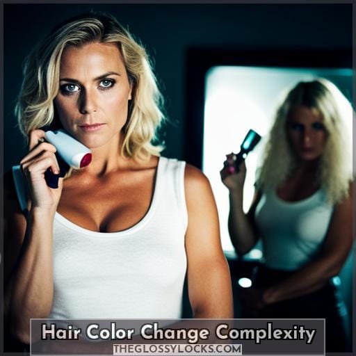 Hair Color Change Complexity Hair Color Change Complexity