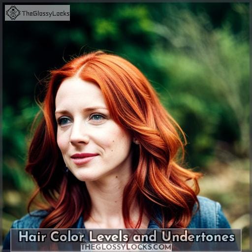 Hair Color Levels and Undertones