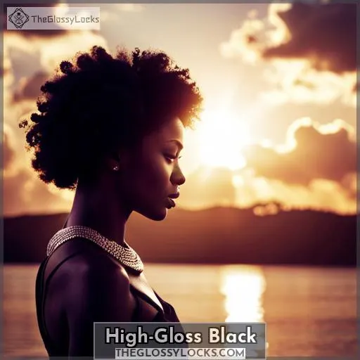 High-Gloss Black