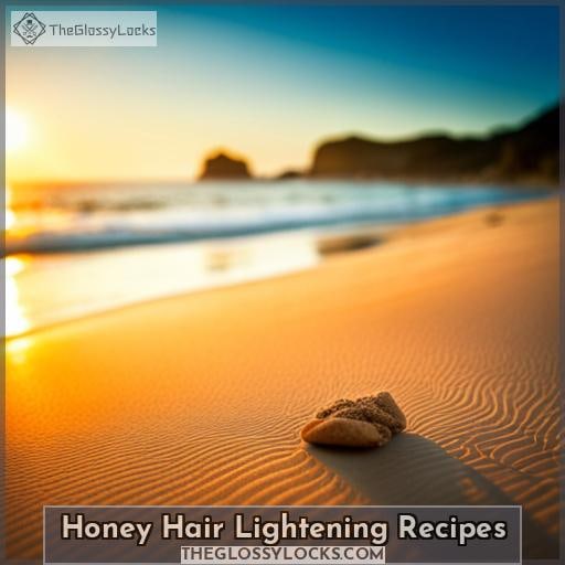 Honey Hair Lightening Recipes