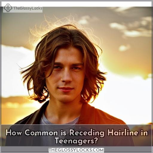 How Common is Receding Hairline in Teenagers