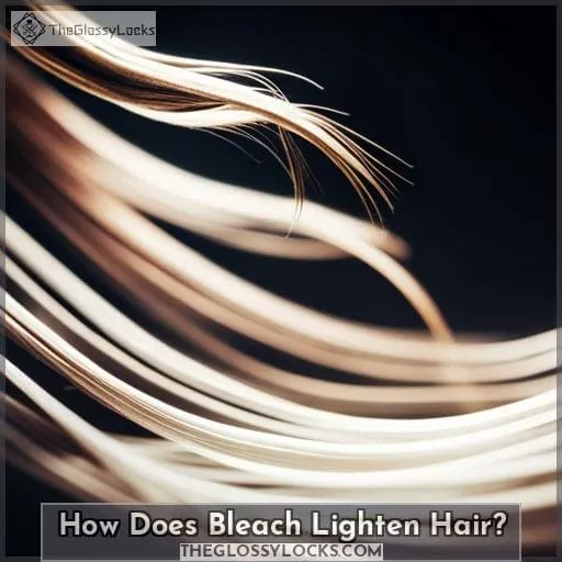 How Does Bleach Lighten Hair