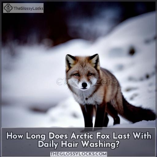 How Long Does Arctic Fox Last With Daily Hair Washing