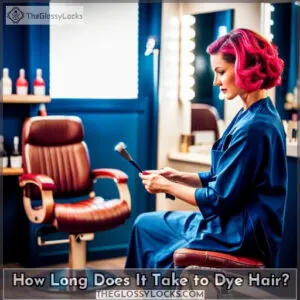 how long does it take to dye hair