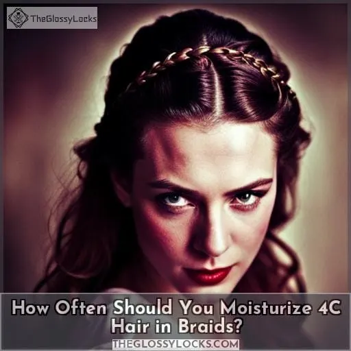 how often should i moisturize my 4c hair in braids