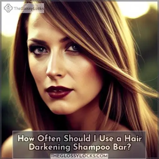 How Often Should I Use a Hair Darkening Shampoo Bar