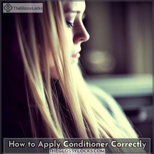How to Apply Conditioner Correctly