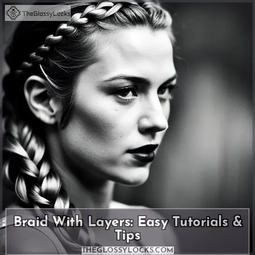 how to braid when you have layers