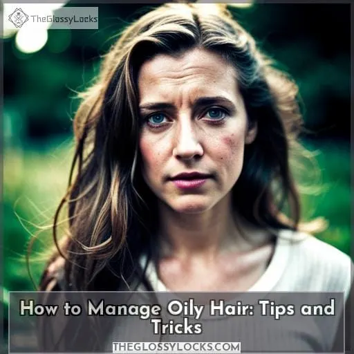 how to deal with oily hair