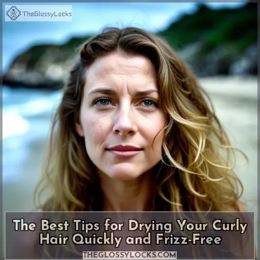 how to dry curly hair
