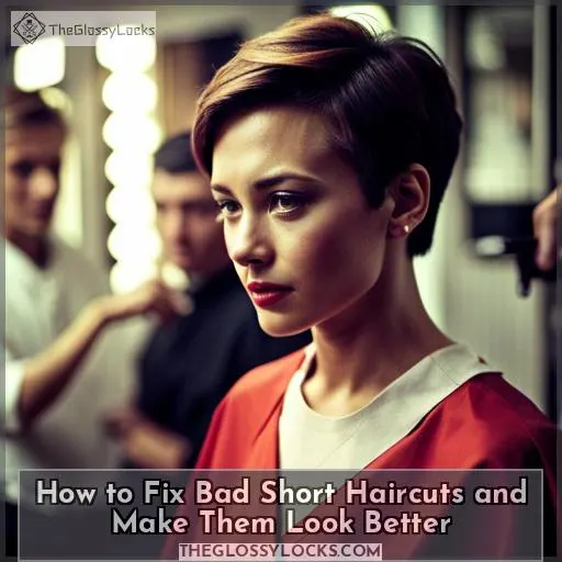 how to fix a bad short haircut
