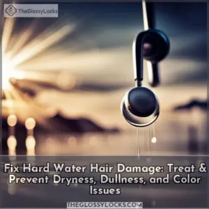 how to fix hard water hair damage