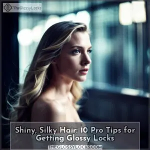 how to get glossy hair