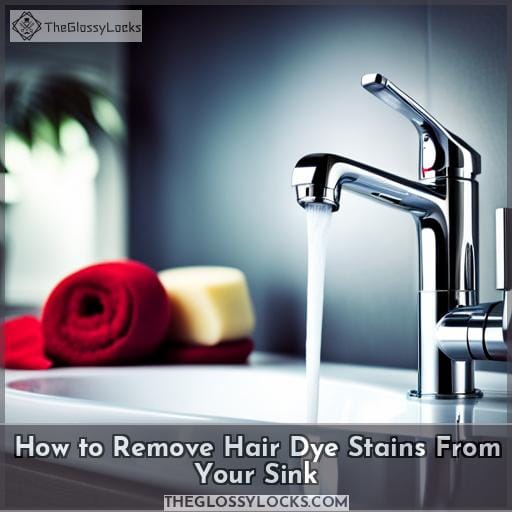 How to Remove Hair Dye Stains From Your Sink