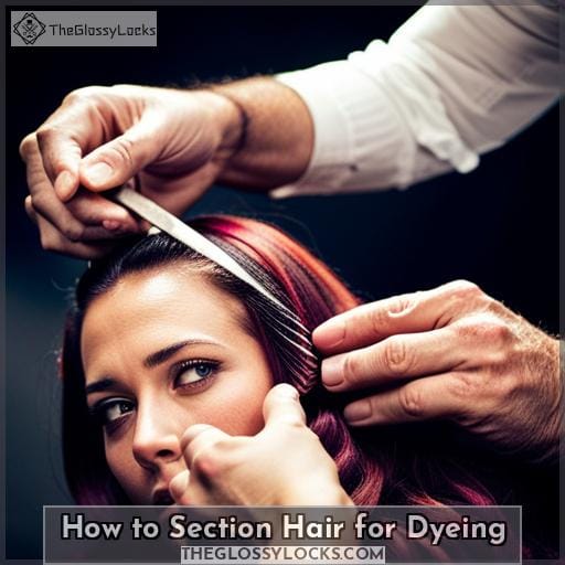 How to Section Hair for Dyeing