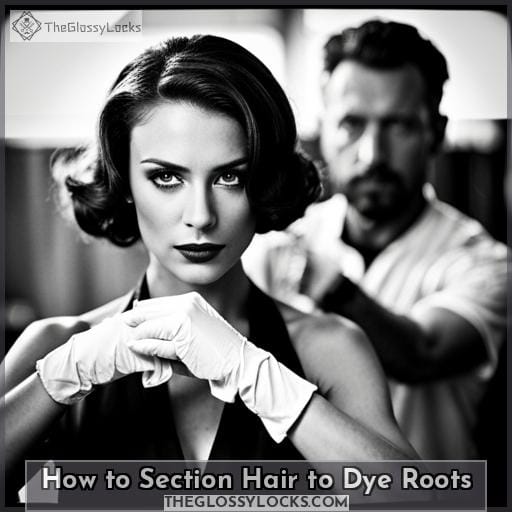 How to Section Hair to Dye Roots