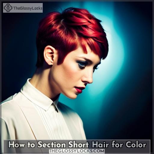 How to Section Short Hair for Color