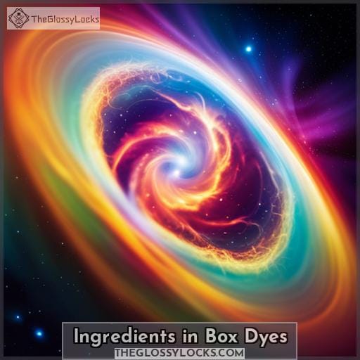 Ingredients in Box Dyes