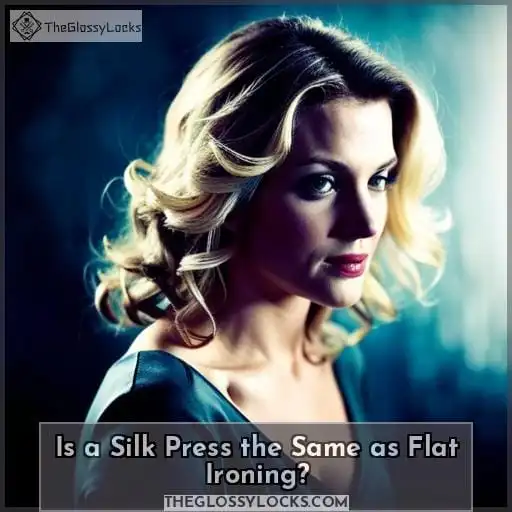 Is a Silk Press the Same as Flat Ironing Is a Silk Press the Same as Flat Ironing