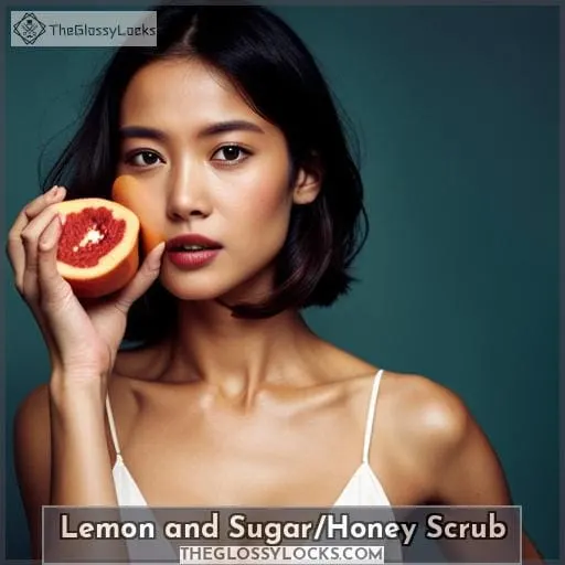 Lemon and Sugar/Honey Scrub