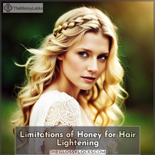 Limitations of Honey for Hair Lightening