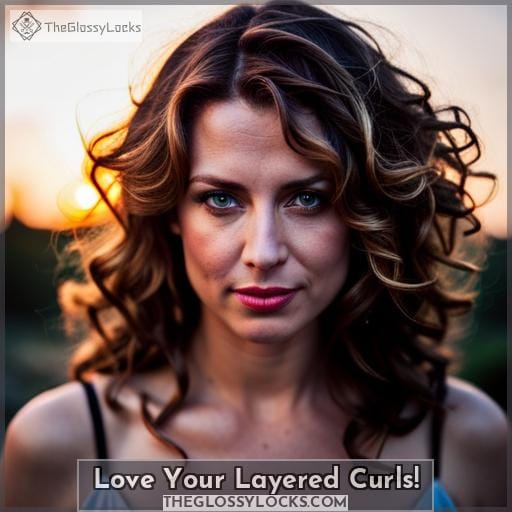 Love Your Layered Curls!