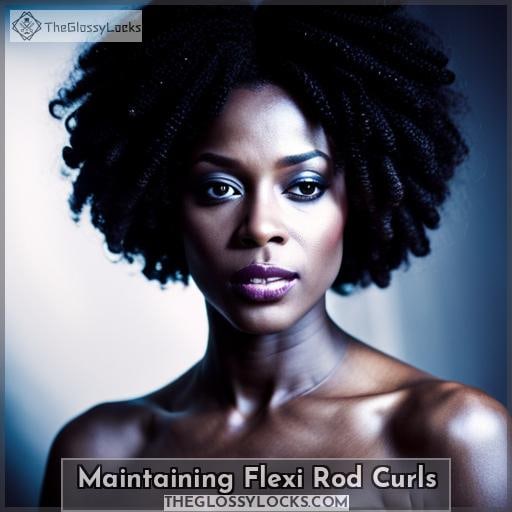 Maintaining Flexi Rod Curls