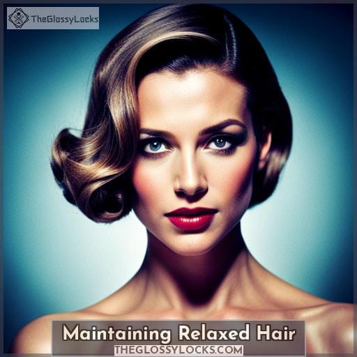 Maintaining Relaxed Hair