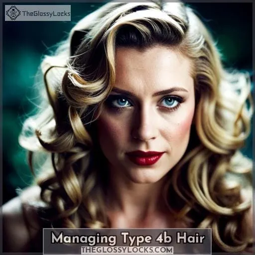 Managing Type 4b Hair