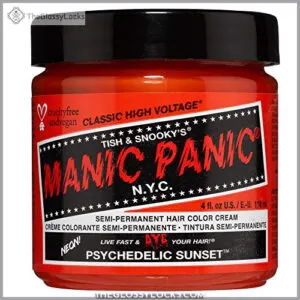 MANIC PANIC Psychedelic Sunset Neon