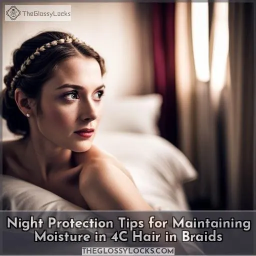 Night Protection Tips for Maintaining Moisture in 4C Hair in Braids