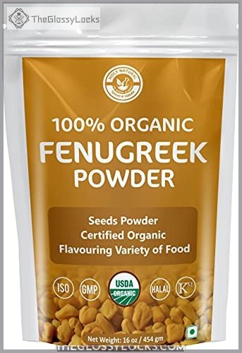 Organic Fenugreek Seed powder-16 oz/454gm