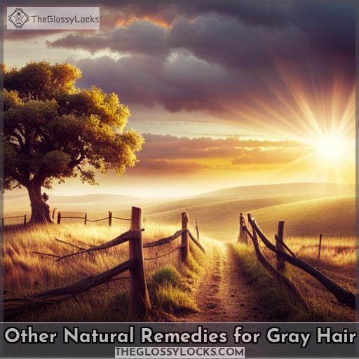Other Natural Remedies for Gray Hair