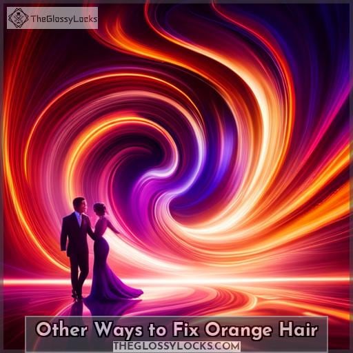 Other Ways to Fix Orange Hair