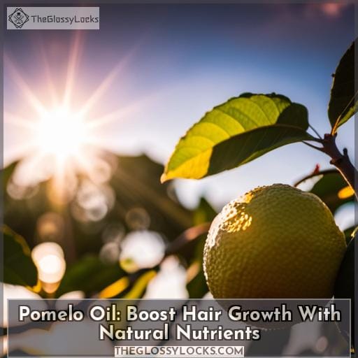 Pomelo Oil Boost Hair Growth with Natural Nutrients