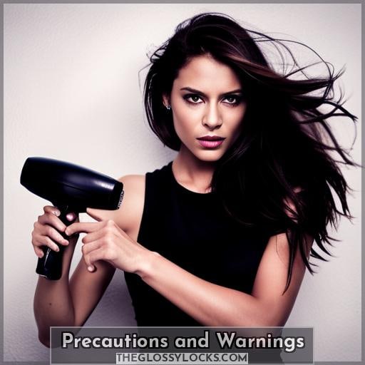 Precautions and Warnings Precautions and Warnings