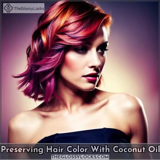 Preserving Hair Color With Coconut Oil