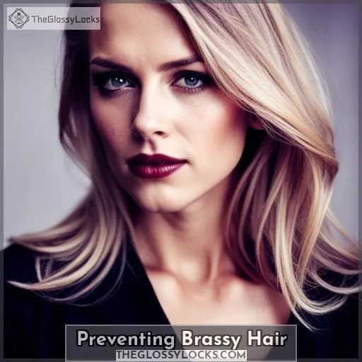 Preventing Brassy Hair
