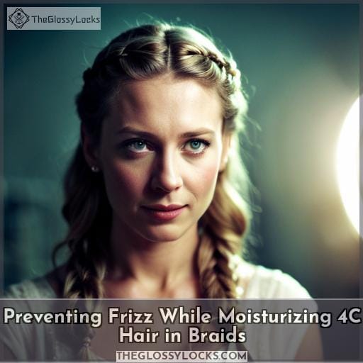 Preventing Frizz While Moisturizing 4C Hair in Braids