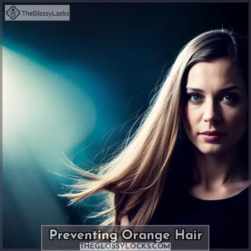 Preventing Orange Hair