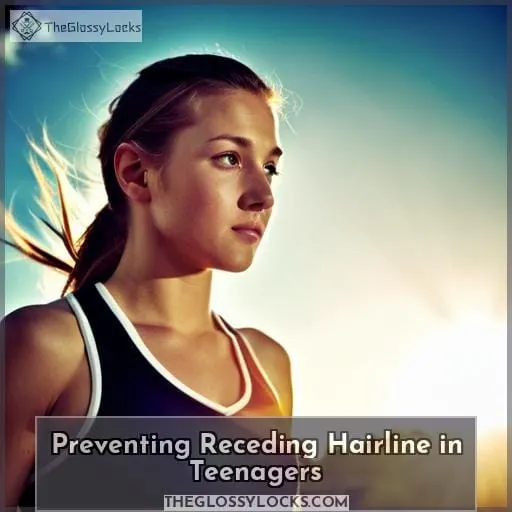 Preventing Receding Hairline in Teenagers