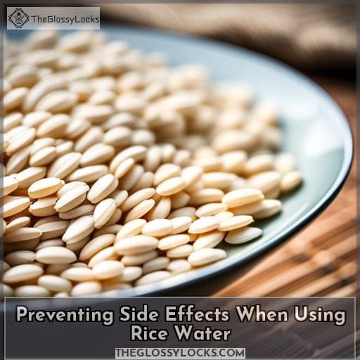 Preventing Side Effects When Using Rice Water
